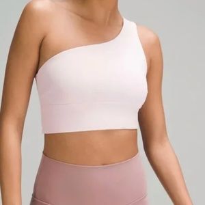 lululemon Align Asymmetrical Bra Light Support Light Pink A/B Cup